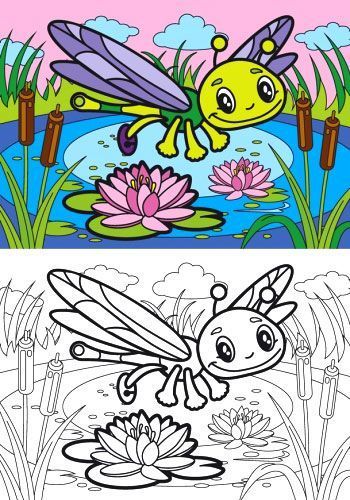 Раскраска «Insects» 4402647021084