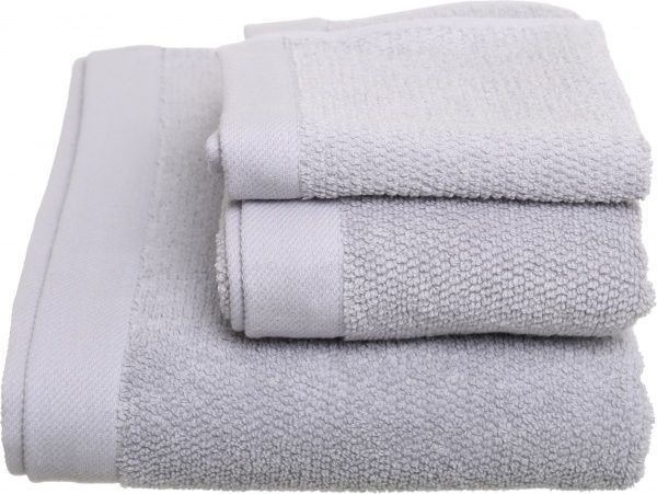 Рушник махровий Rice Silver 70x140 см сірий La Nuit 