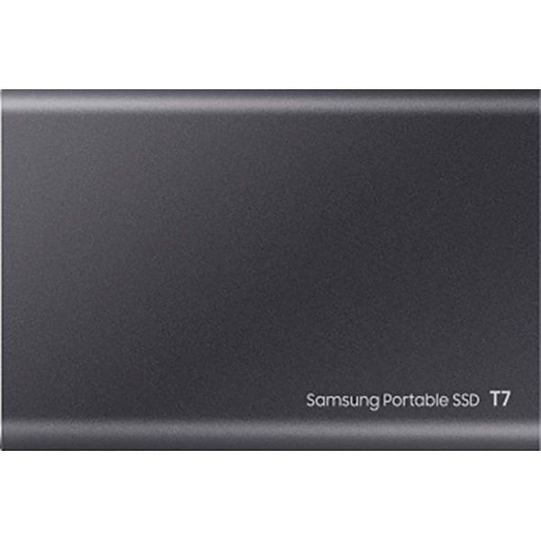 SSD-накопитель Samsung T7 1TB USB 3.2 Gray (MU-PC1T0T/WW)