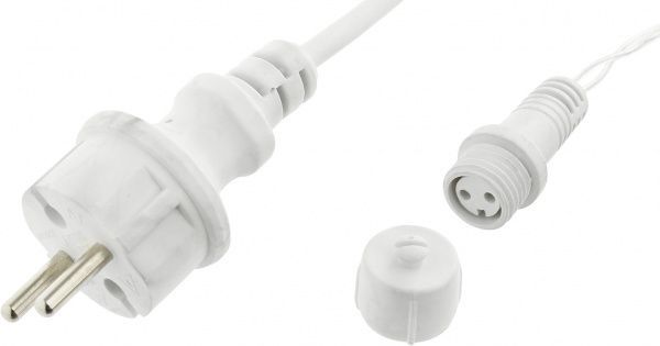 Электрогирлянда-штора внутренняя встроенный светодиод (LED) 600 ламп 4м белые и тепло-белые огни