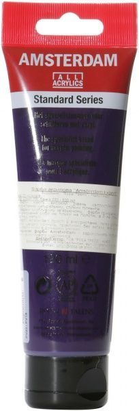 Фарба акрилова № 568 Перманентний синьо-фіолетовий 120 мл Amsterdam Standart Royal Talens