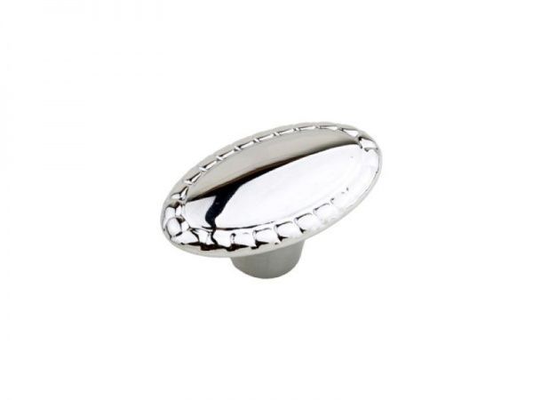 Ручка-кнопка меблева DG 31 G2 на один отвір мм хром DC 77689