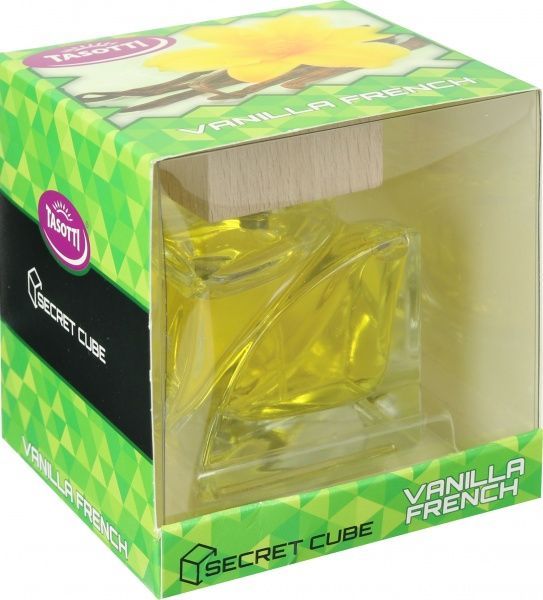 Ароматизатор на панель приладів Tasotti Secret Cube Vanilla