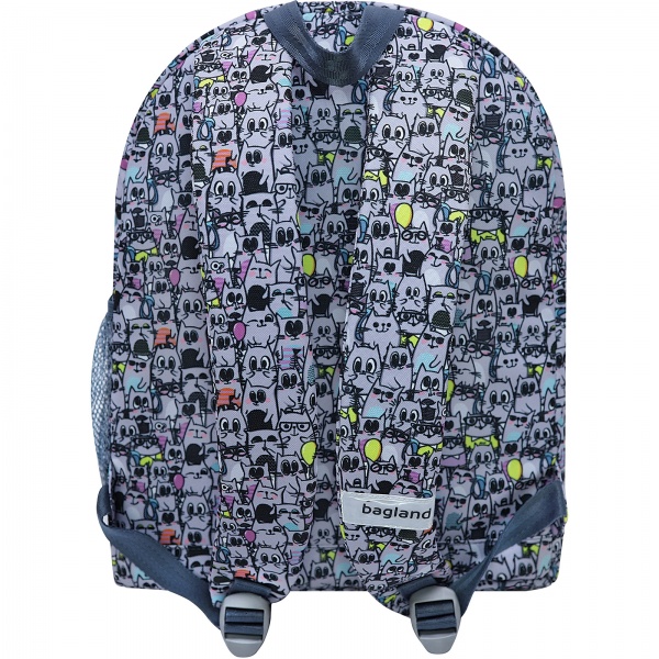 Рюкзак молодіжний Bagland Коти з кульками 17 л суб.1114 (533664)