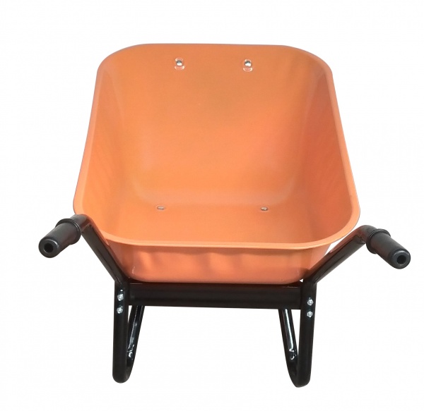 Комплект Бетономешалка Orange СБ 160л + Тачка строительная ALOFT 100л оранжевая