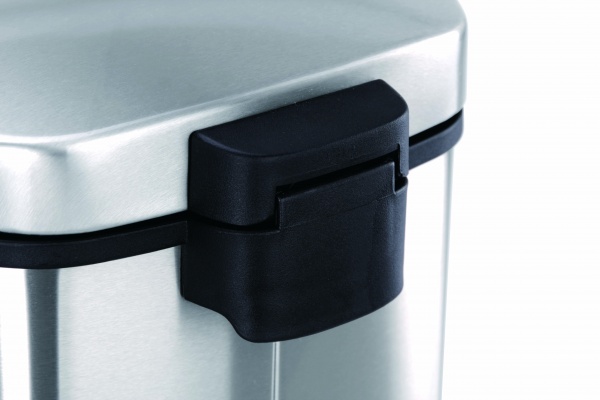 Ведро с педалью Eko SHELL 10 л хром