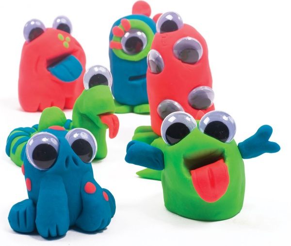Пластилин Tutti-Frutti Монстрики неон BJTT15059