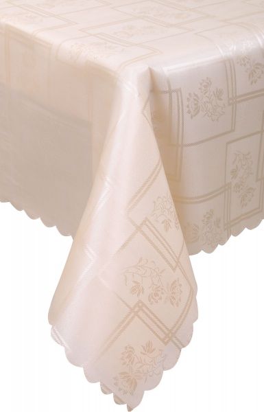 Скатерть Dertsiz 160x220 см золотой Karna 