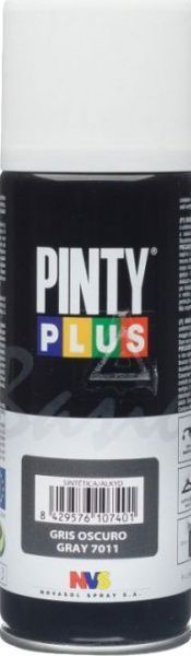 Краска аэрозольная на алкидной основе Ral 7011 200 мл Basic PINTYPLUS