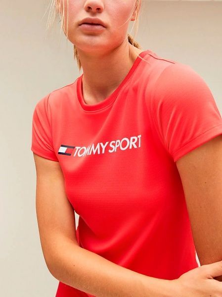 Футболка Tommy Hilfiger Sport TEE CHEST LOGO S10S100055603 M червоний