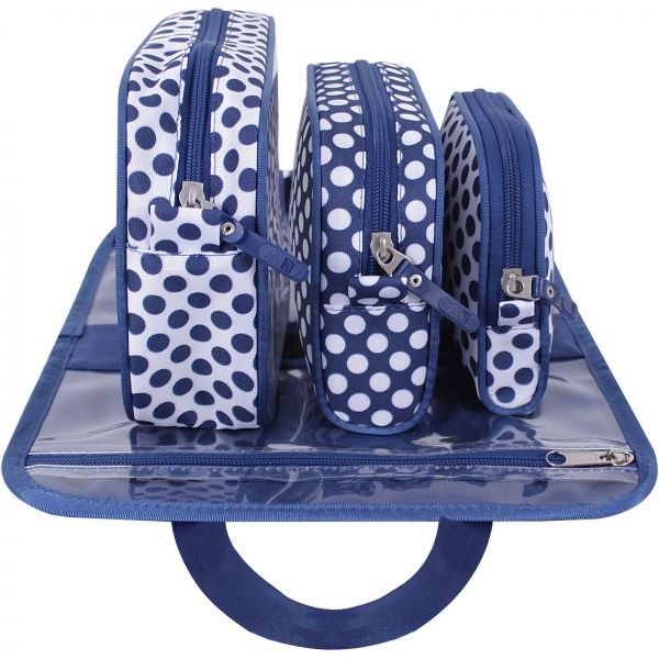 Косметичка Bagland Lollipop 4 л синій (00725664) 