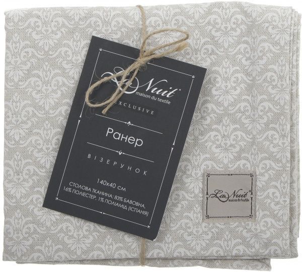 Раннер Узор 40x140 см разноцветный La Nuit 