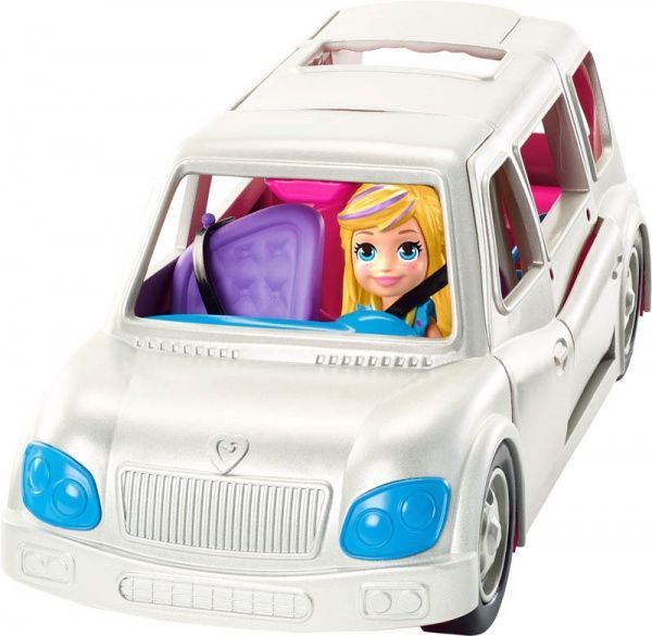 Игровой набор Polly Pocket Полли с транспортом