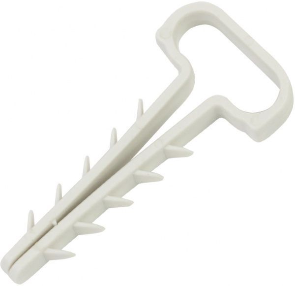 Дюбель быстрого монтажа для кабеля Smart X 4x2,5 мм плоский 25 шт. белый 