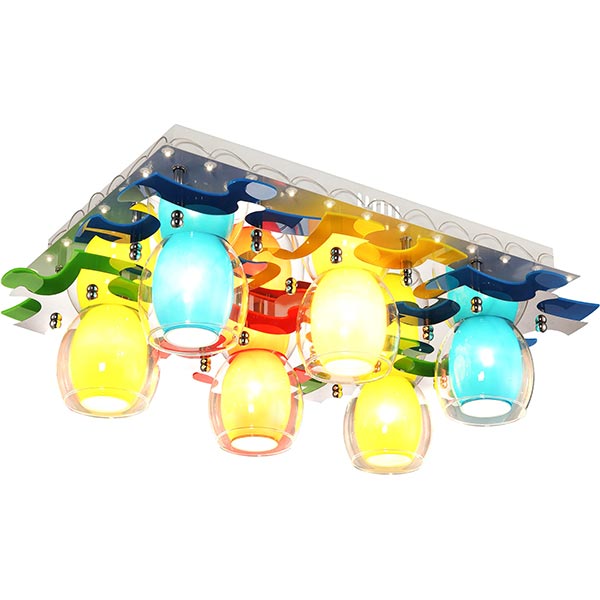 Люстра Altalusse INL-9319C-06 многоцветная