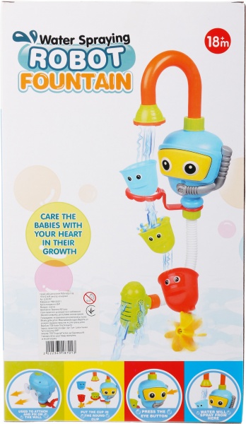 Игровой набор для ванной Hang Wing Робот-водопад HWA1262311