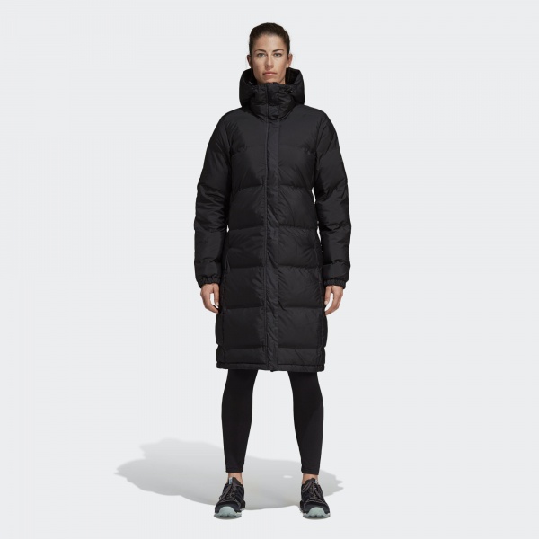 Пальто Adidas W HELIONIC PARK CY8647 р.XS черный