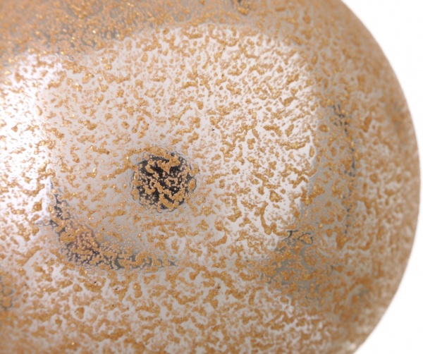 Шар новогодний одноцветная d 80 мм в ассортименте .0181