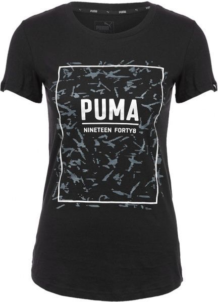 Футболка Puma FUSION Graphic Tee 85010701 S чорний