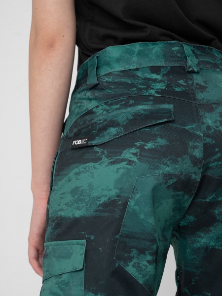 Брюки 4F D4Z21-SPDS201-40A р. XS зеленый с черным