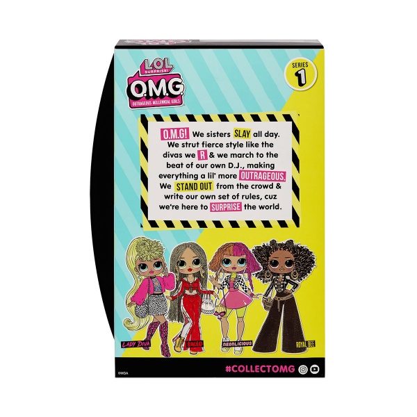 Кукольный набор L.O.L. SURPRISE! серии O.M.G._Королева Пчелка 580522