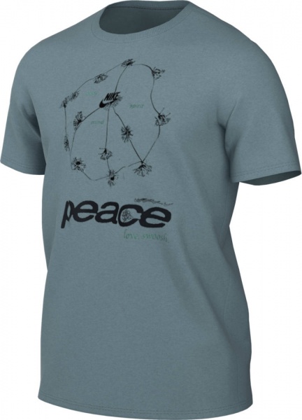 Футболка Nike M NSW SUST GRAPHIC TEE 2 DN5137-041 р.M темно-сірий