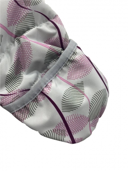 Комбинезон для девочек JOIKS Листок белый р.68–74 KGS-30/2 