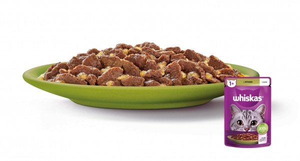 Корм Whiskas в желе с ягненком 85 г