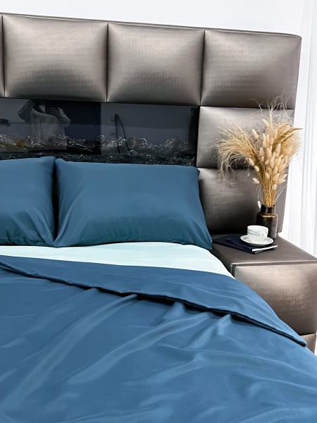 Комплект постельного белья Le Colore 1,5 темно-серый 