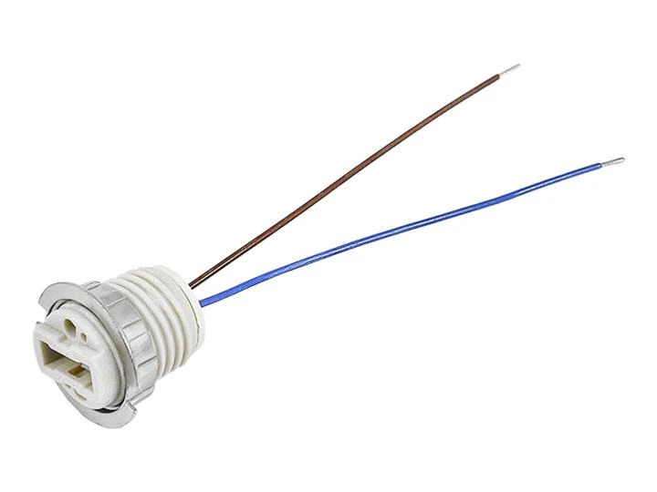 Патрон электрический Luminaria с гайкой G9 керамика белый SOCKET G9