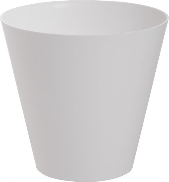 Горшок пластиковый Prosperplast Tubus круглый 7л белый (74951-449) 