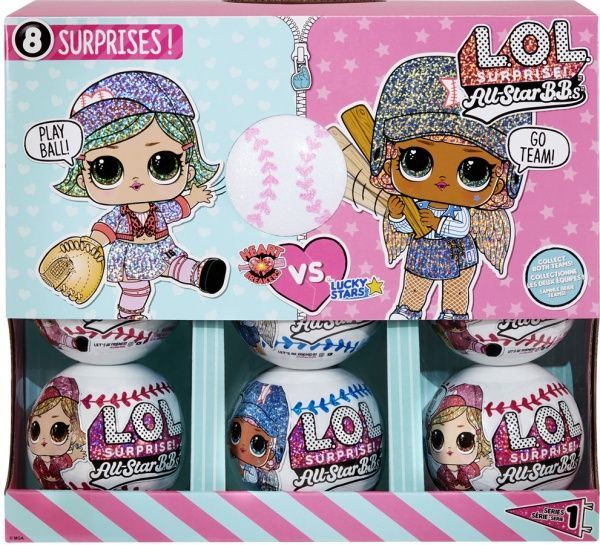 Игровой набор L.O.L. SURPRISE! серии All-Star B.B.s Спортивная Команда в ассортименте