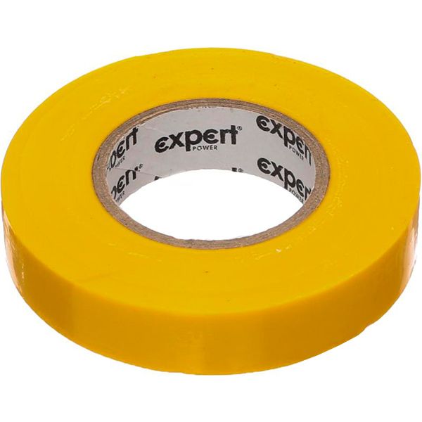 Ізострічка Expert Power ПВХ 0,13x15 мм 25 м жовта ПВХ