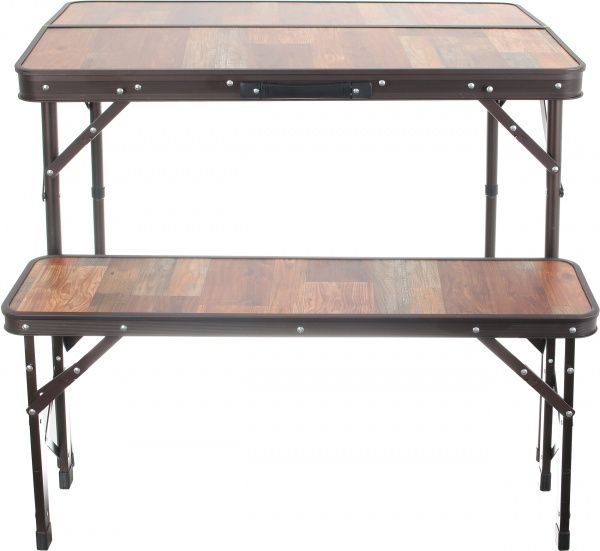 Комплект мебели Grilland стол и лавочки раскладные HXPT-8829-AXC коричневый