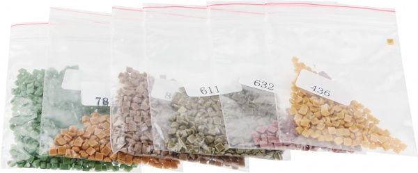 Картина стразами Сделай сам полная выкладка Коты  