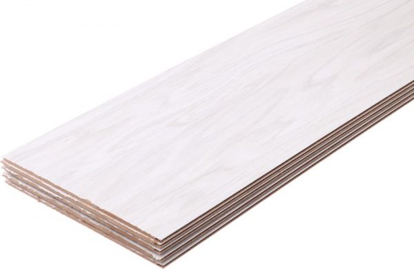 Вагонка ДВП (МДФ) ламинированная 2600x238x6 мм кедр светлый