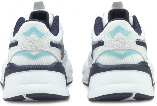 Кроссовки Puma RS-X? Hard Drive 37499102 р.UK 6,5 бело-синий