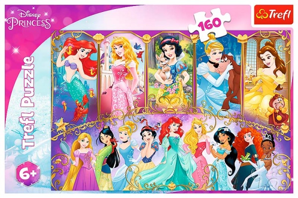 Пазлы Trefl Портреты принцесс 15407