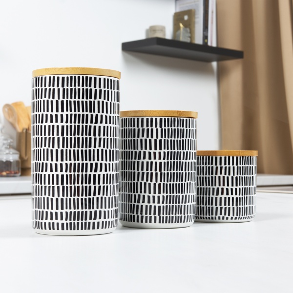 Ємність для зберігання 700 мл KP-16 M Gray/Wood MVM