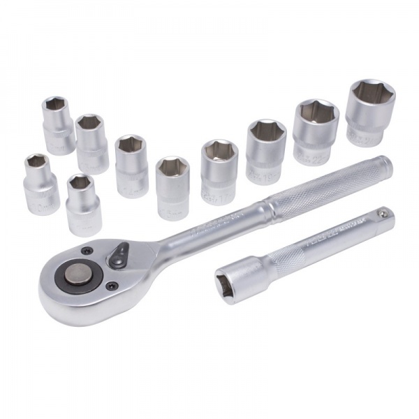 Набор головок с трещоткой и удлинителем Forsage 12 шт. F-012-5 MSA