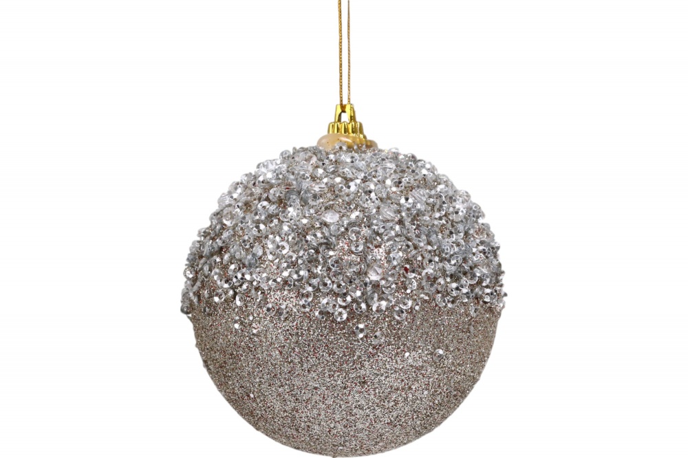 Набор елочных шаров T23-08C d 80 мм 6 шт./уп.