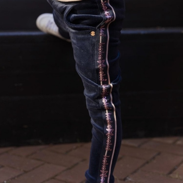 Штаны для девочек Koko Noko р.116 синий X22901-37 