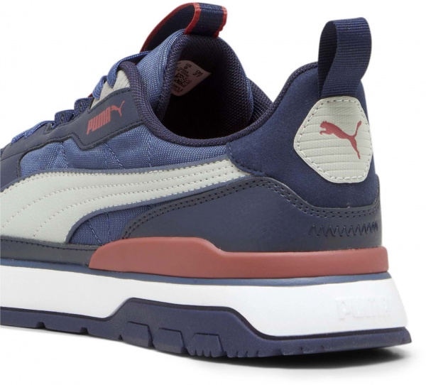 Кроссовки Puma R78 TREK NEW NAVY-FLAT LIGHT GRAY-INKY B 38072825 р.41 синий
