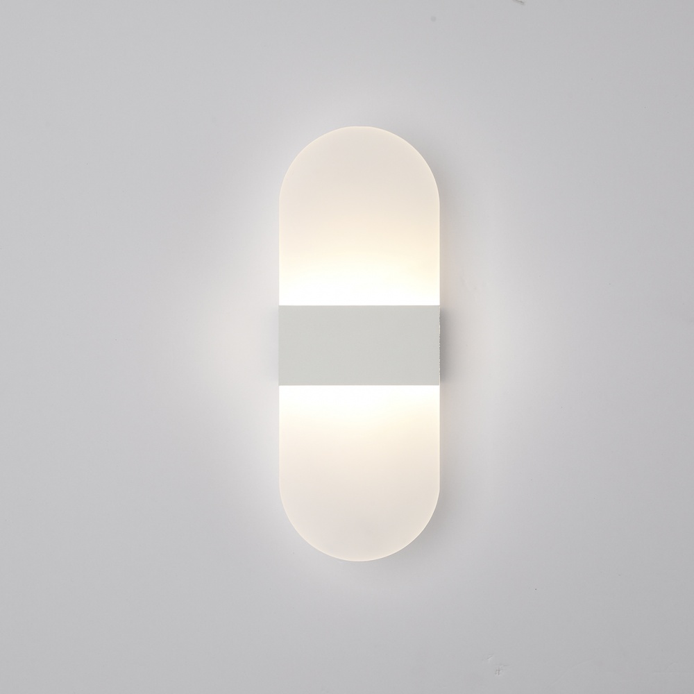 Світильник настінний Hopfen DELICAT-OV WH 4 Вт білий