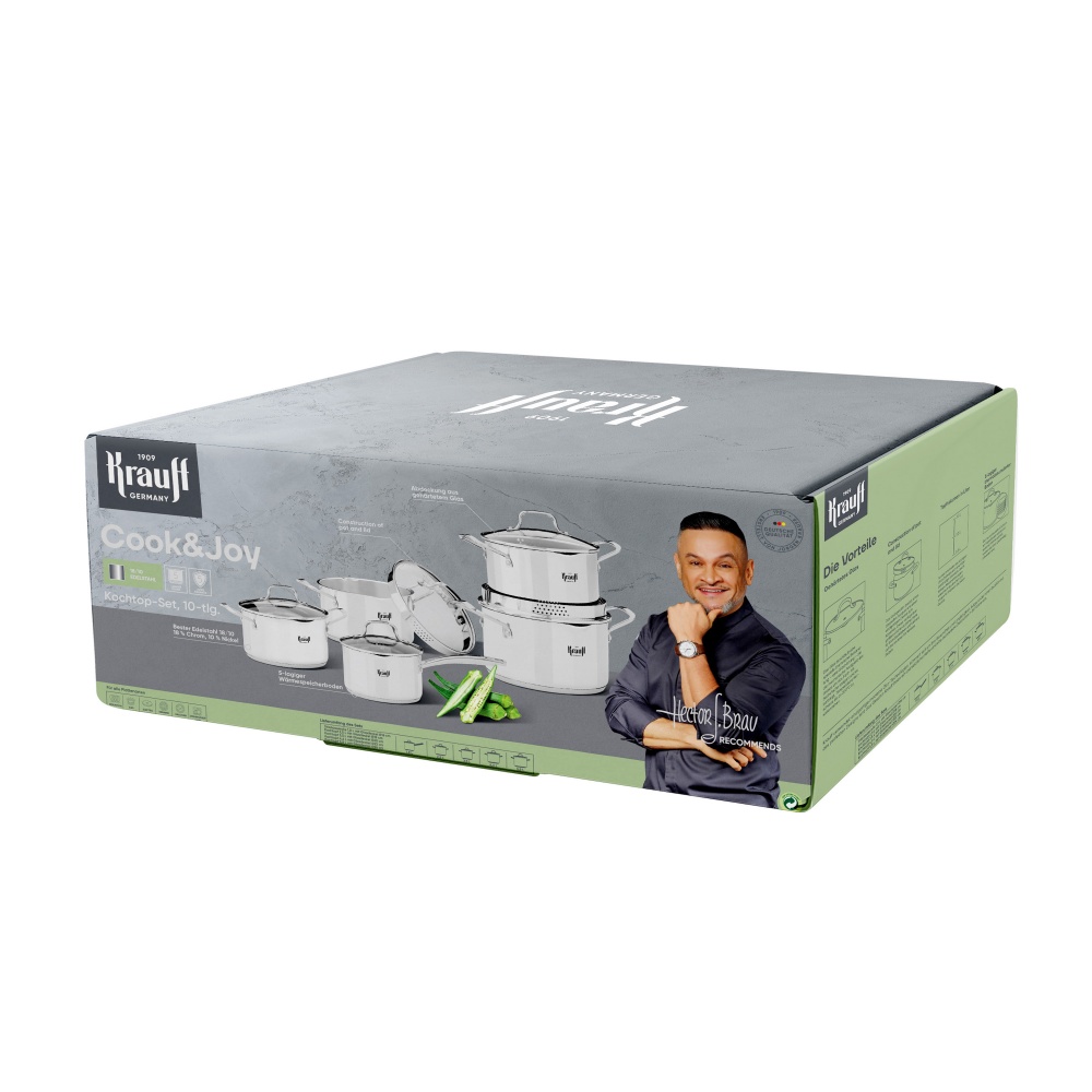 Набор посуды Krauff Cook&Joy 10 предметов 26-238-121