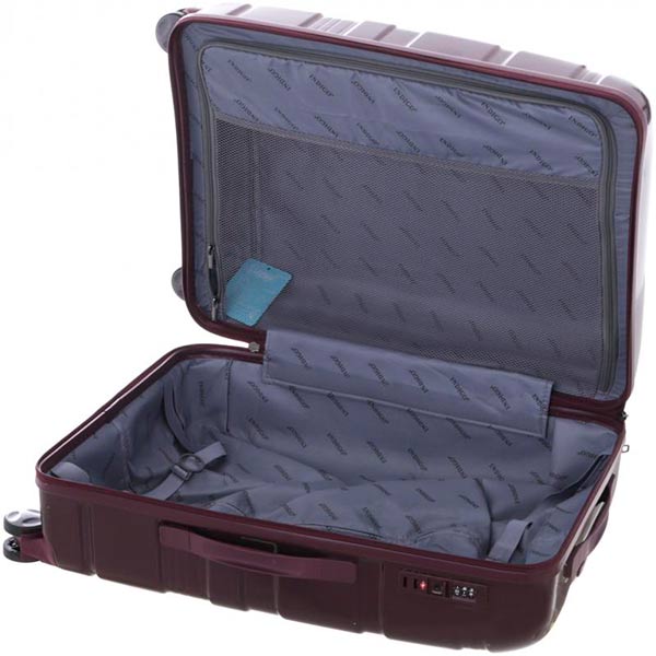 Чемодан Indigo 19115 40 л бордовый 48х37х21 см 