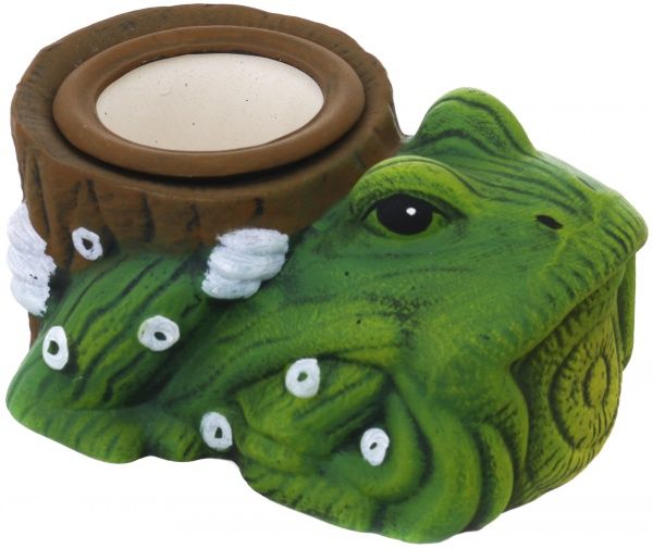 Горщик для квітів Жаба М фігурний 0,2л зелений 