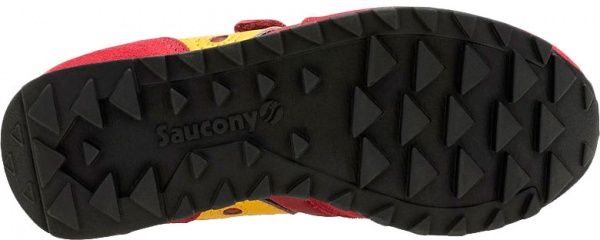 Кроссовки Saucony JAZZ ORIGINAL VINTAGE HL SK262123 р.US 1 бордовый с желтым