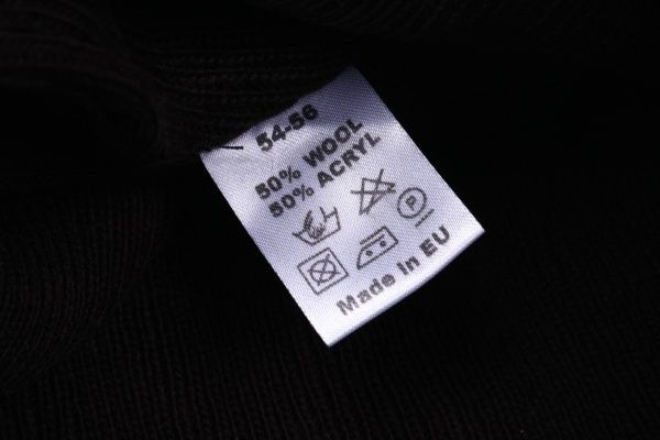 Шапочка детская унисекс Pompona р.54-56 черный 20 Z P 94 