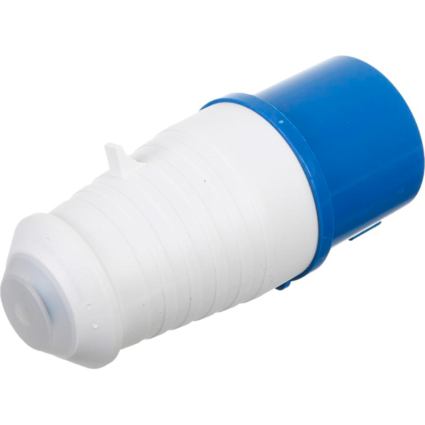 Вилка электрическая силовая с заземлением UP! (Underprice) 2p+PE (023) 220В 32А IP44 серый